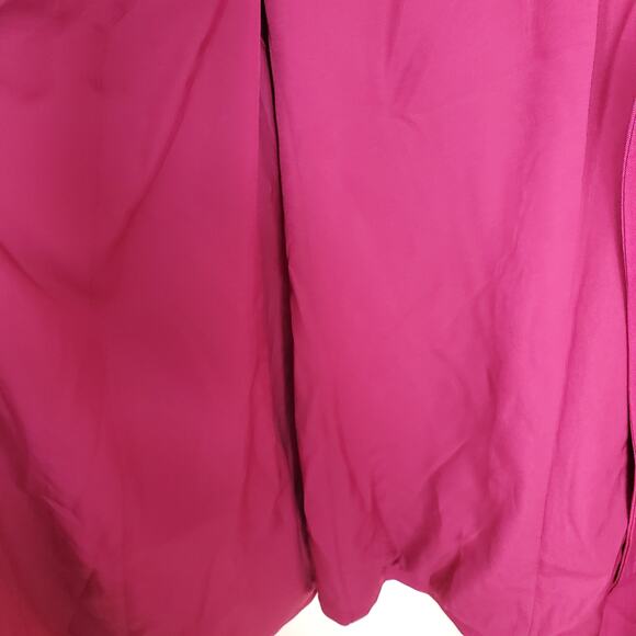 Catherines Black Label Fuchsia Open Front Jacket Size 4X - Picture 7 of 12